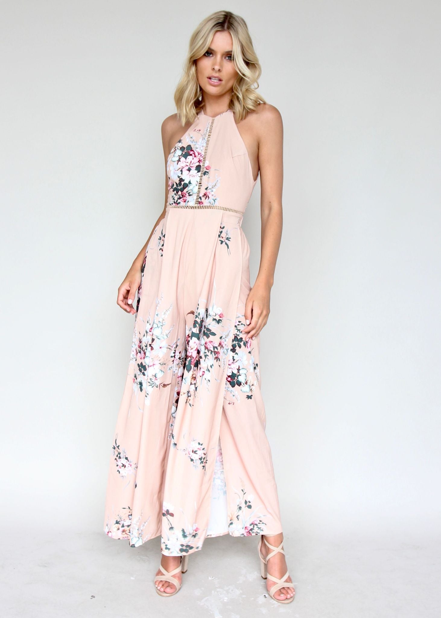 Heart Of Glass Pantsuit - Nude Garden