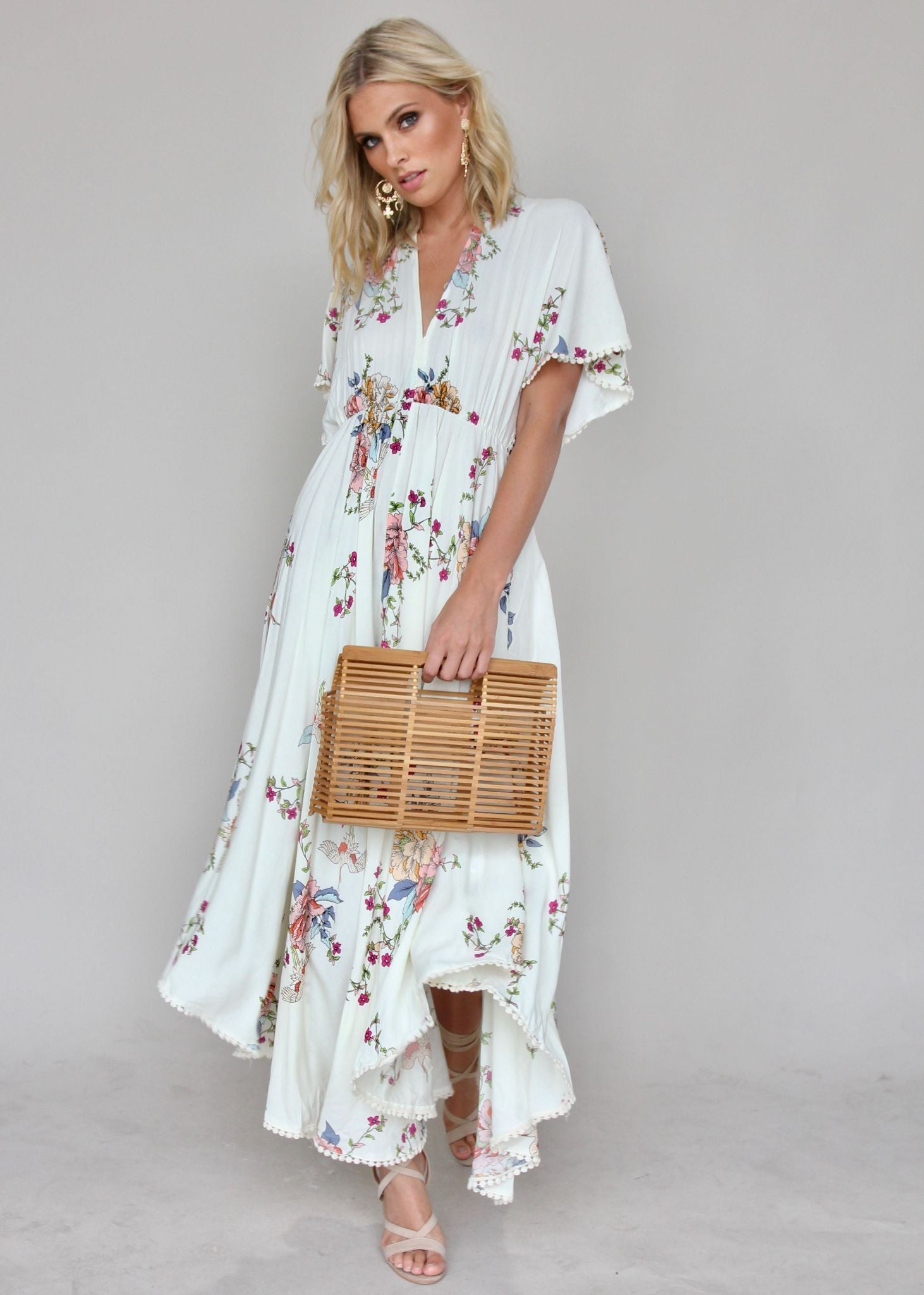 Dana Maxi Dress - Flamingo Dancing