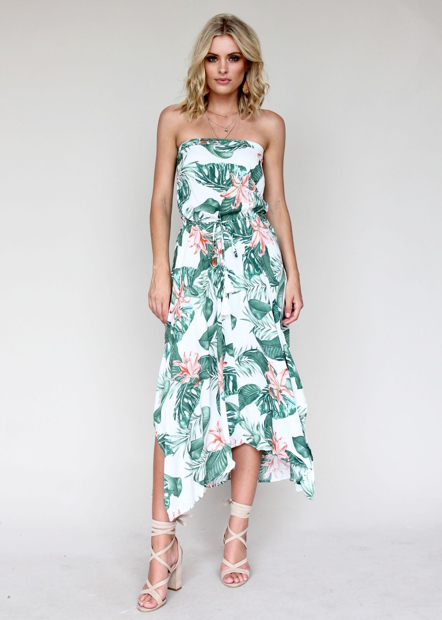 New Freedom Strapless Dress - Florida