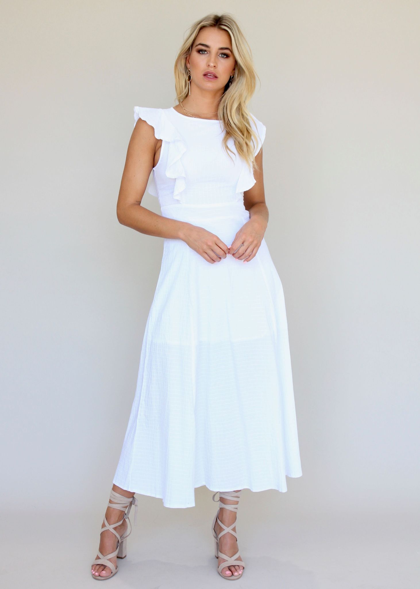 Body Of Work Maxi Dress - White
