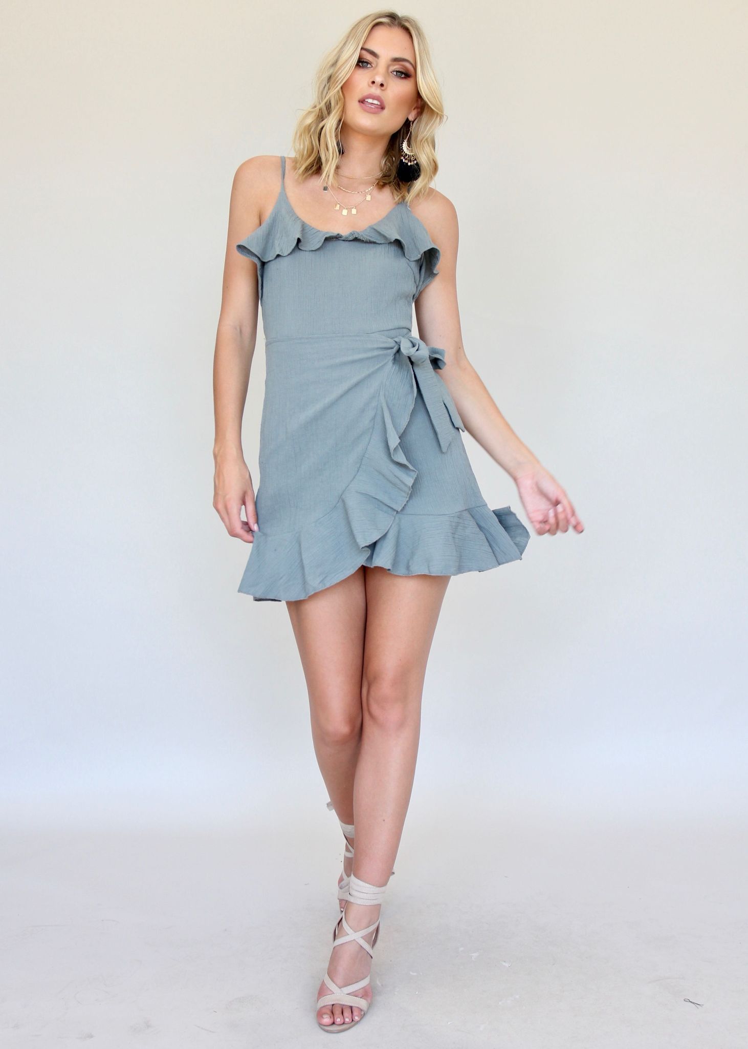 West Beverly Swing Dress - Storm