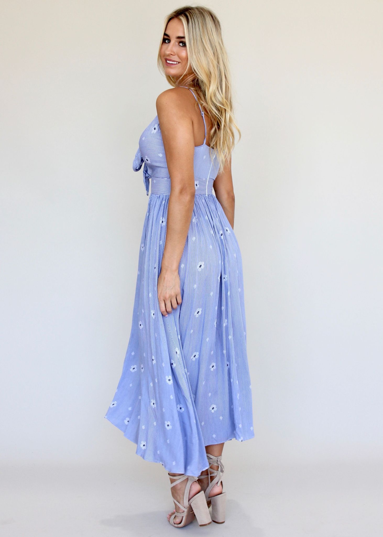 Cool Waters Dress - Light Blue