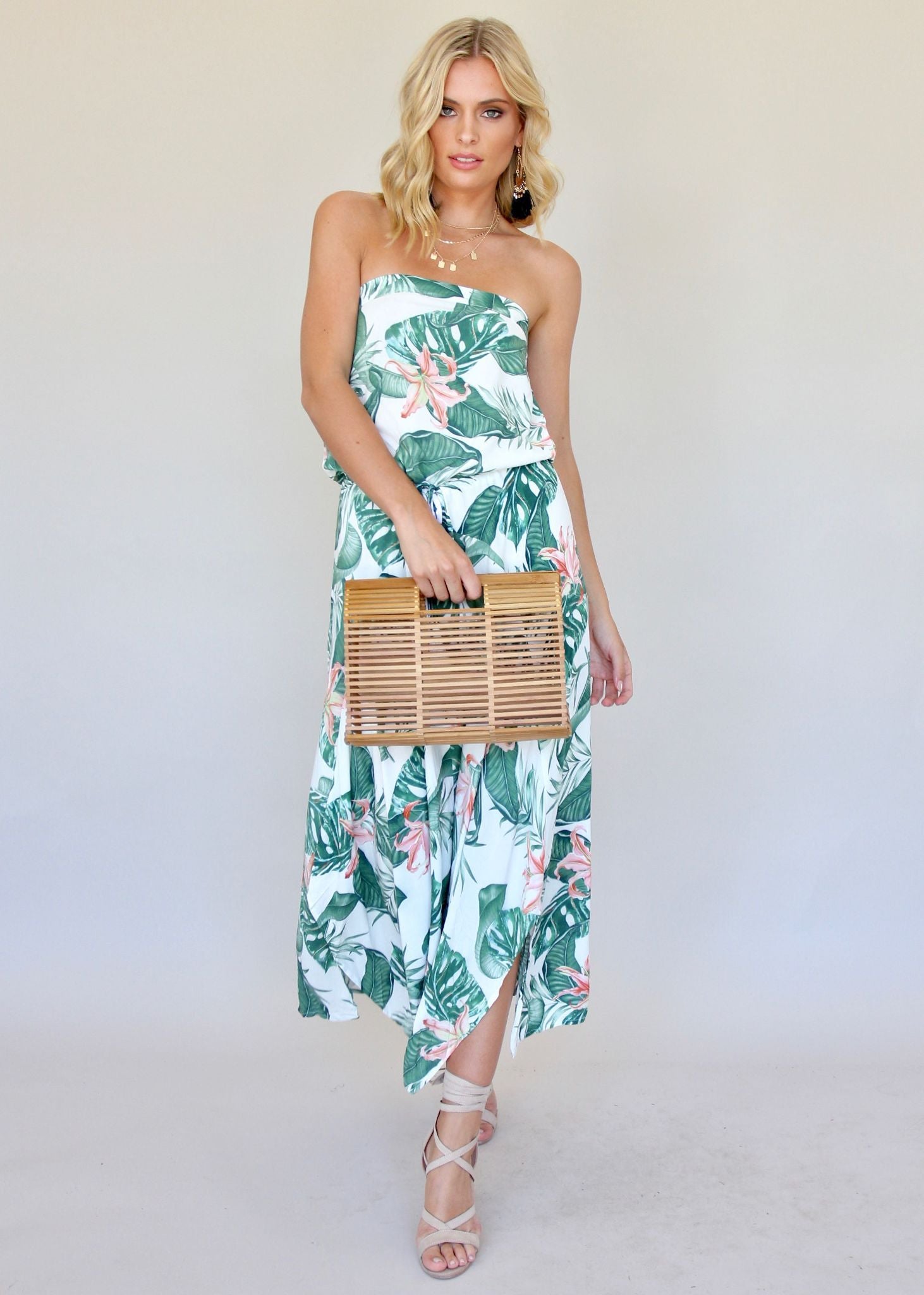 New Freedom Strapless Dress - Florida