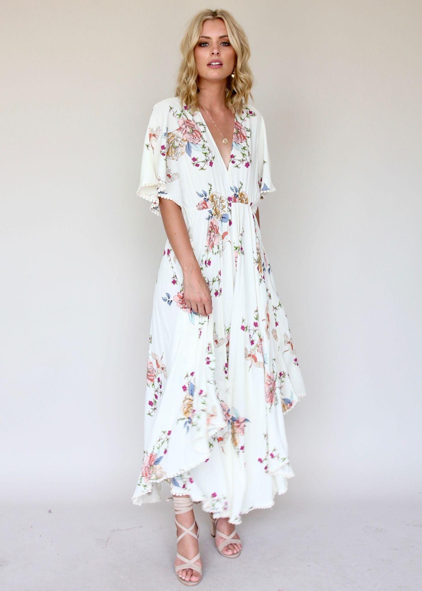 Dana Maxi Dress - Flamingo Dancing