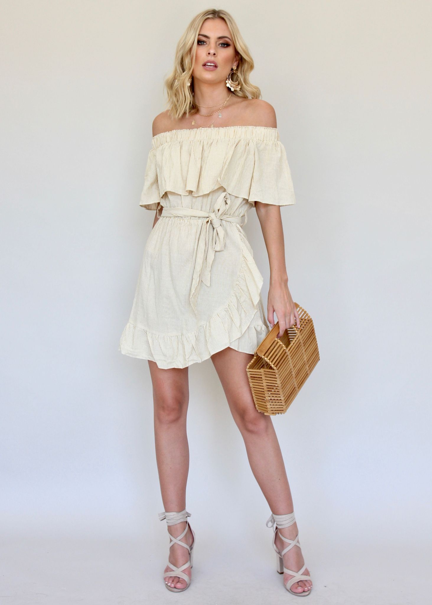 Another Eternity Strapless Dress - Yellow