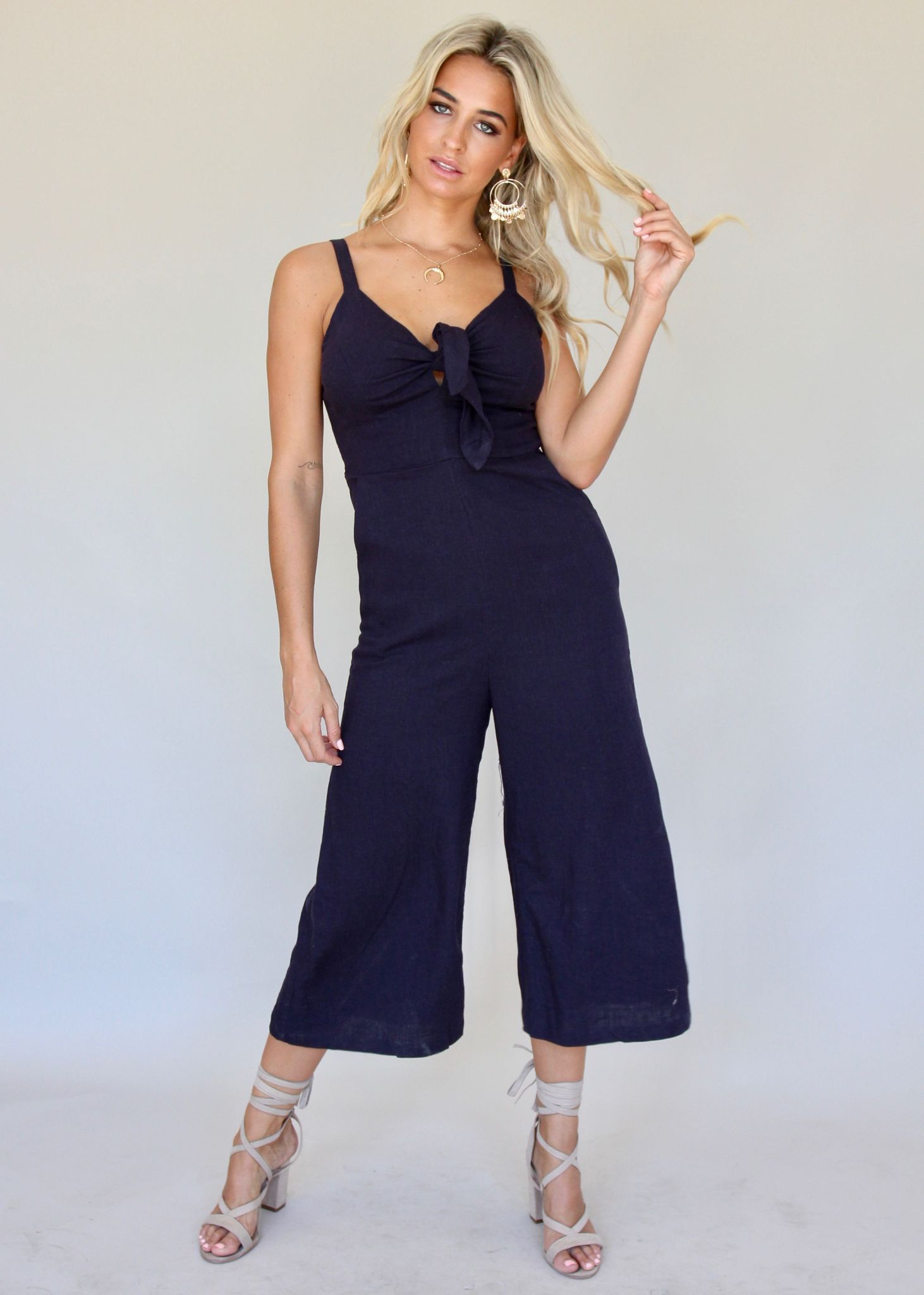Costa Brava Pantsuit - Navy
