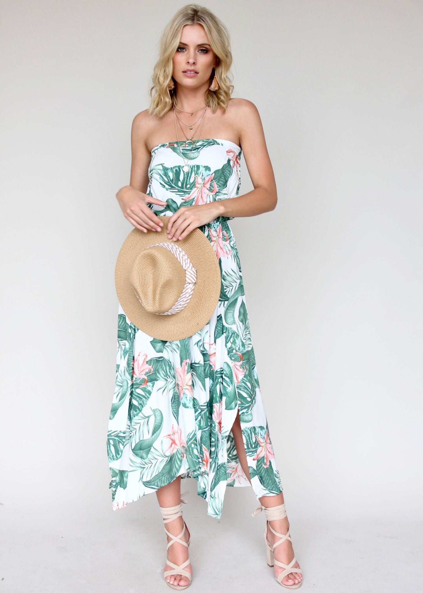 New Freedom Strapless Dress - Florida