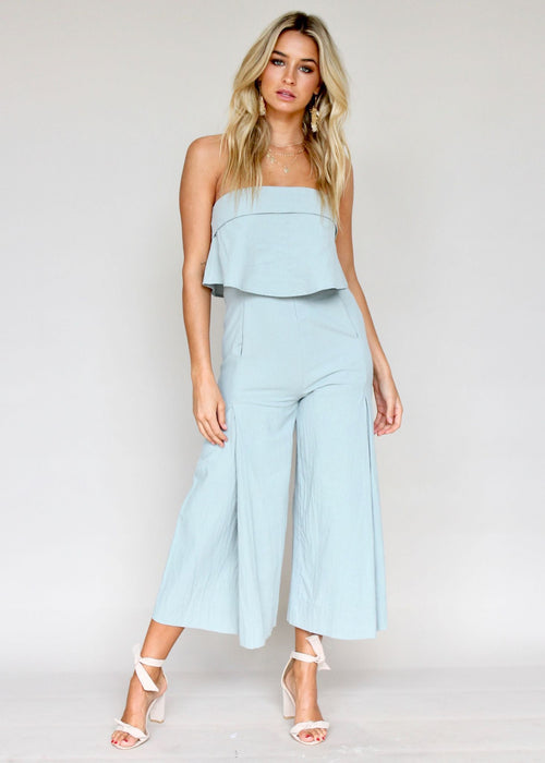 Suncatcher Pantsuit - Sage