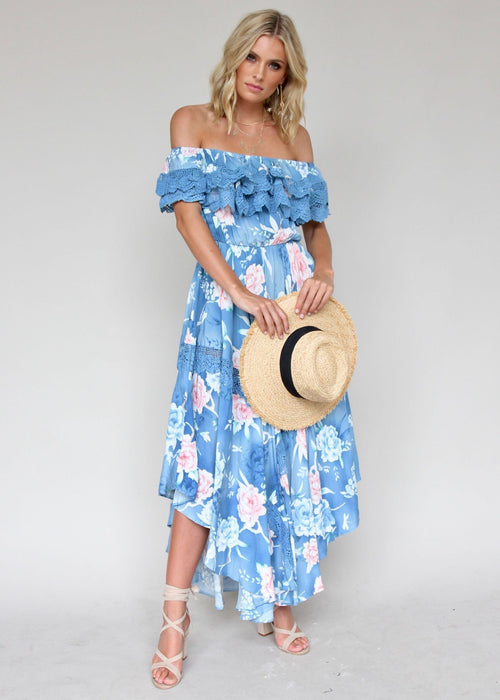 Positano Off Shoulder Maxi - Ana Santorina