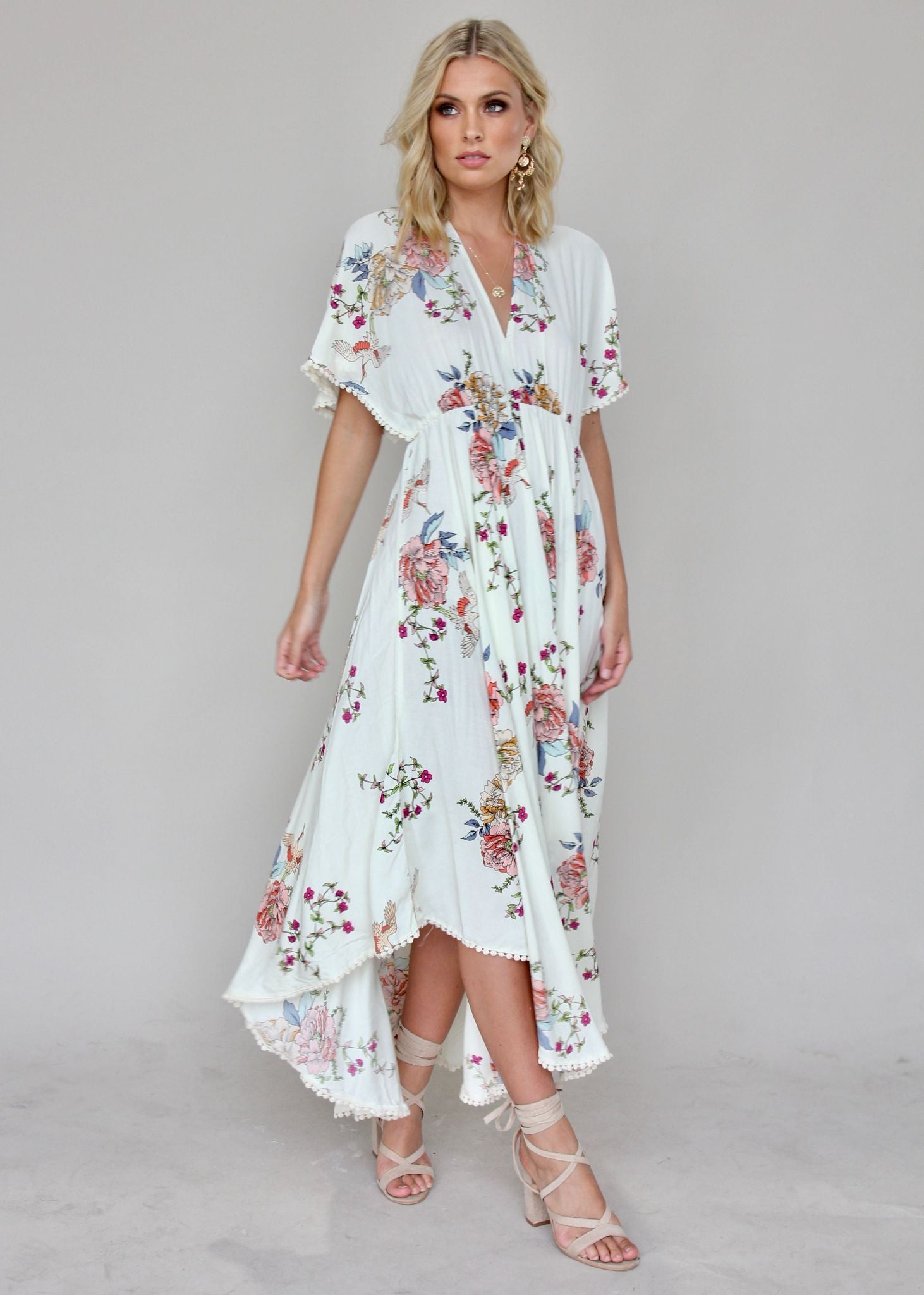 Dana Maxi Dress - Flamingo Dancing