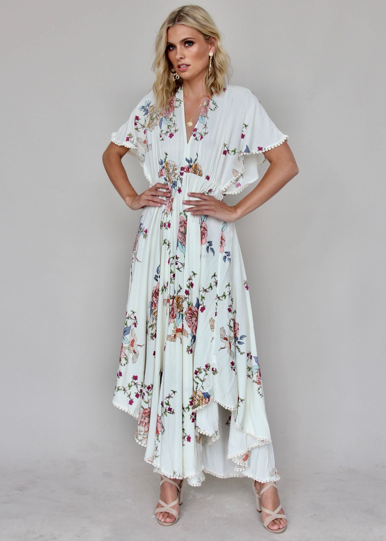 Dana Maxi Dress - Flamingo Dancing