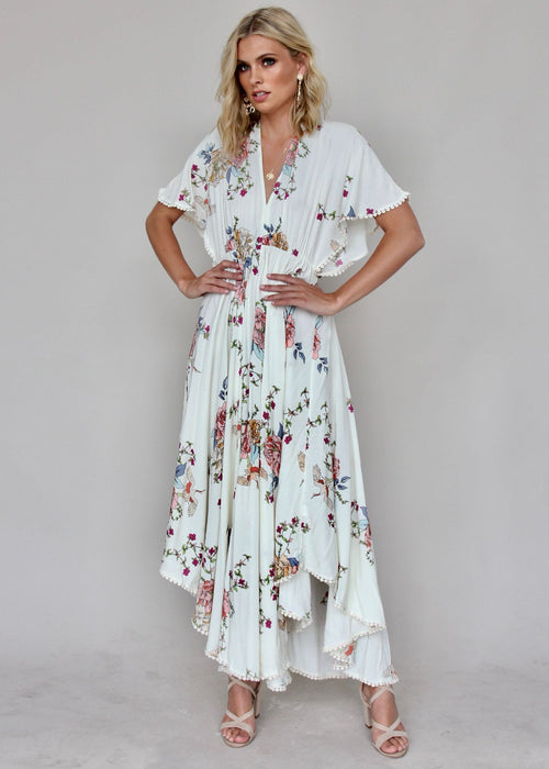 Dana Maxi Dress - Flamingo Dancing