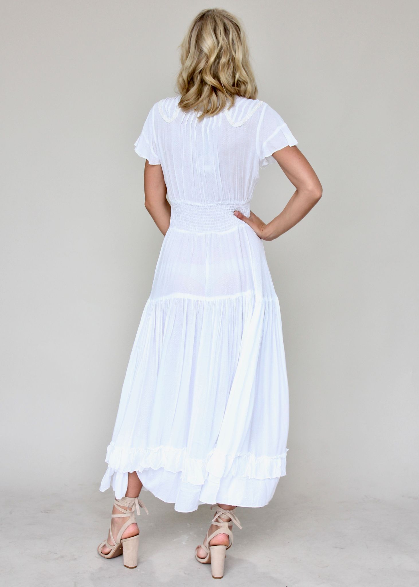 Artemis Maxi Dress - White