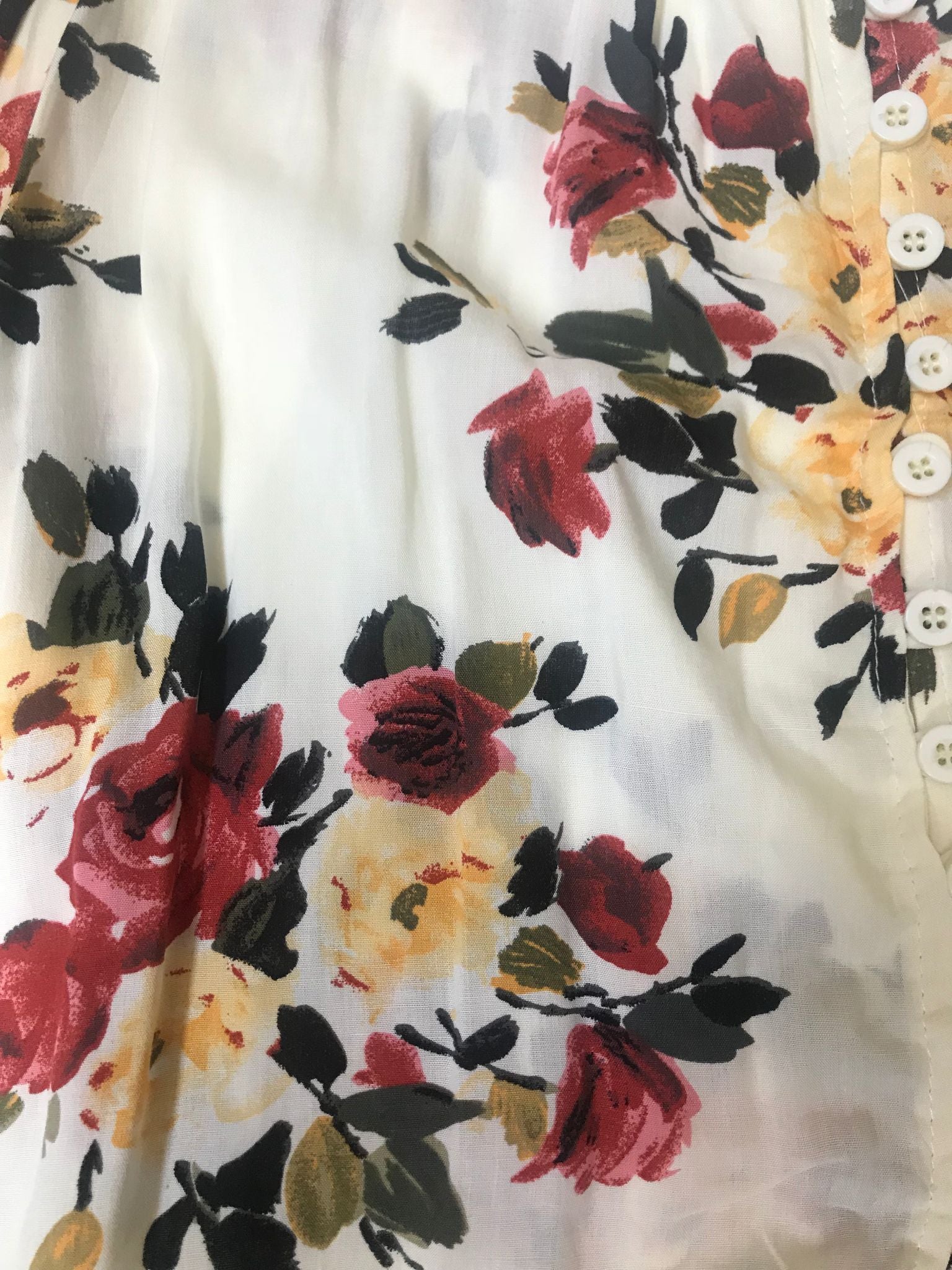 About The Weekend Midi Dress - Roses