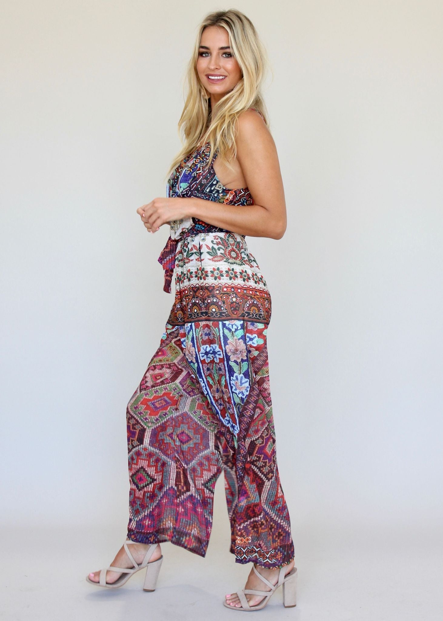 Double Up Pantsuit - Moroccan