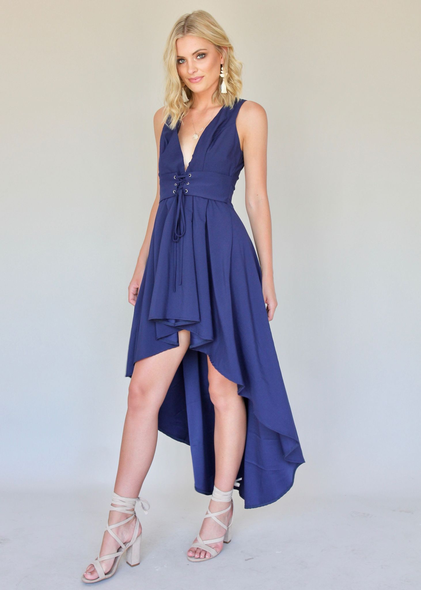 As You Were Dress - Navy