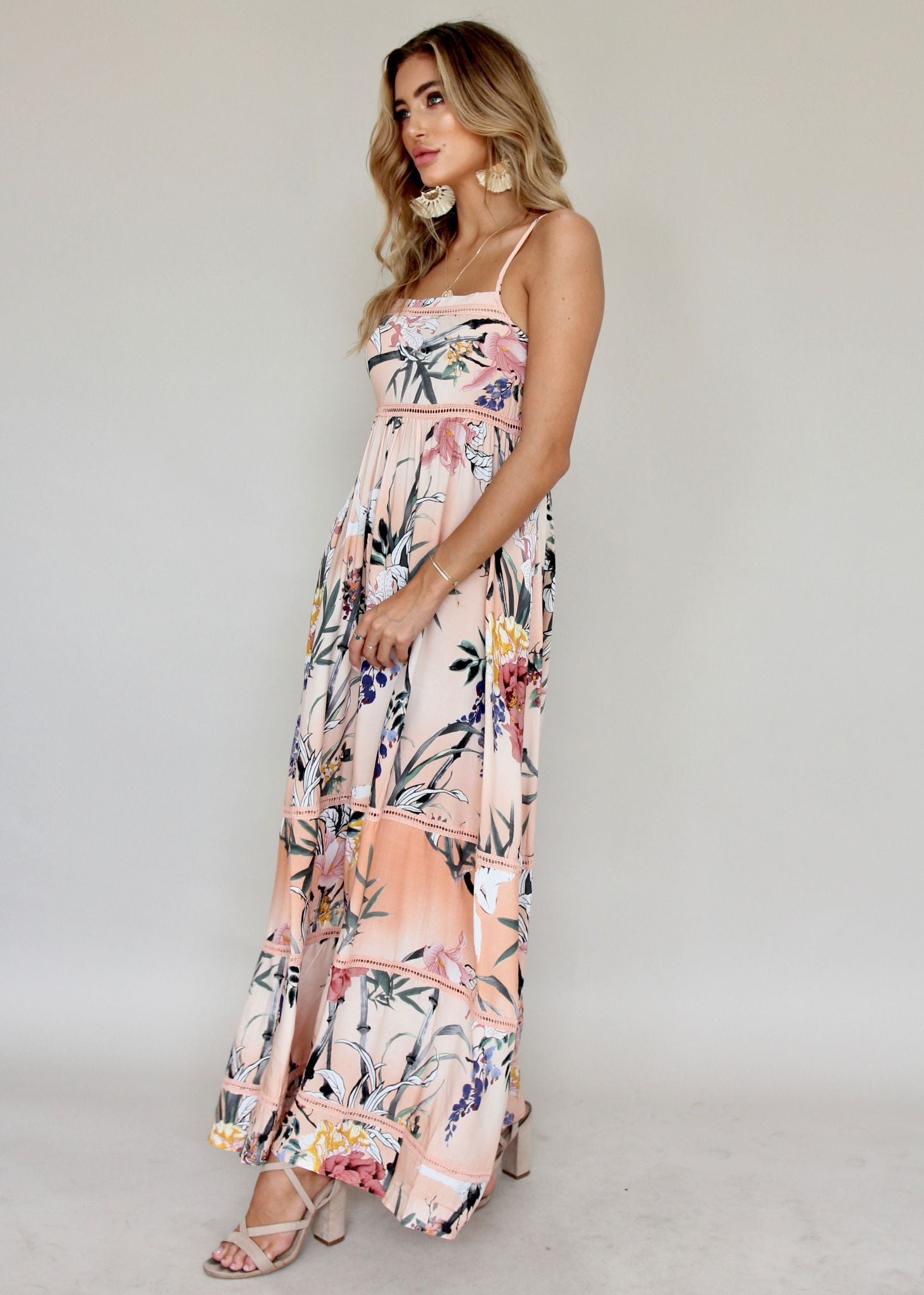 Callie Maxi Dress - Cupid