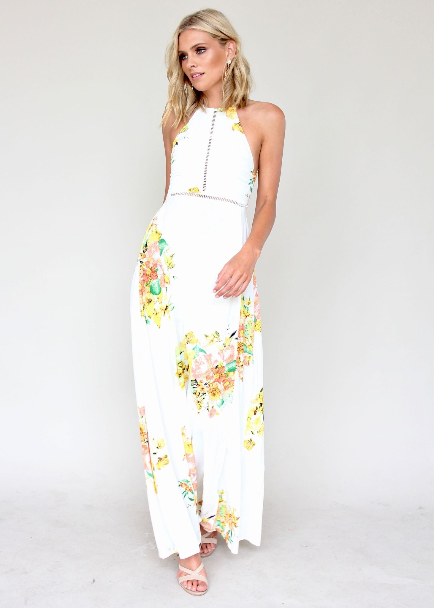 Heart Of Glass Maxi Dress - Sunflower