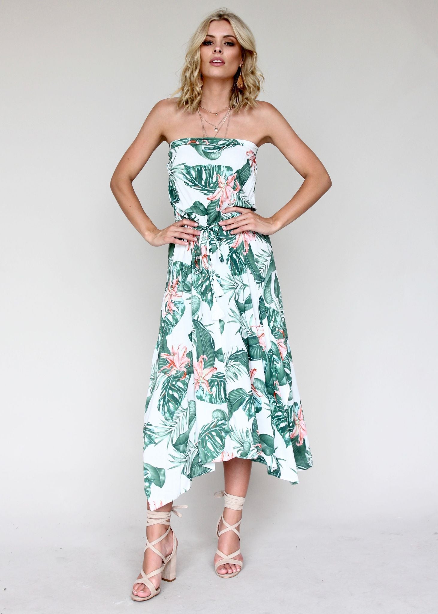 New Freedom Strapless Dress - Florida