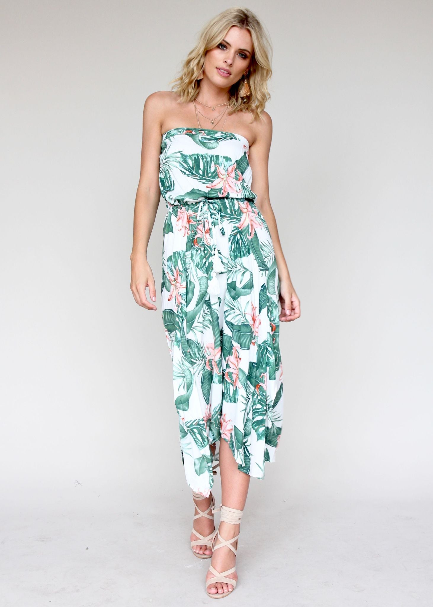 New Freedom Strapless Dress - Florida