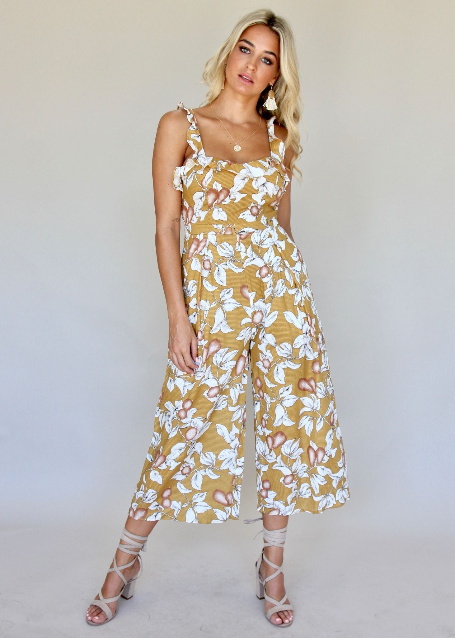 Maisie Pantsuit - Mustard