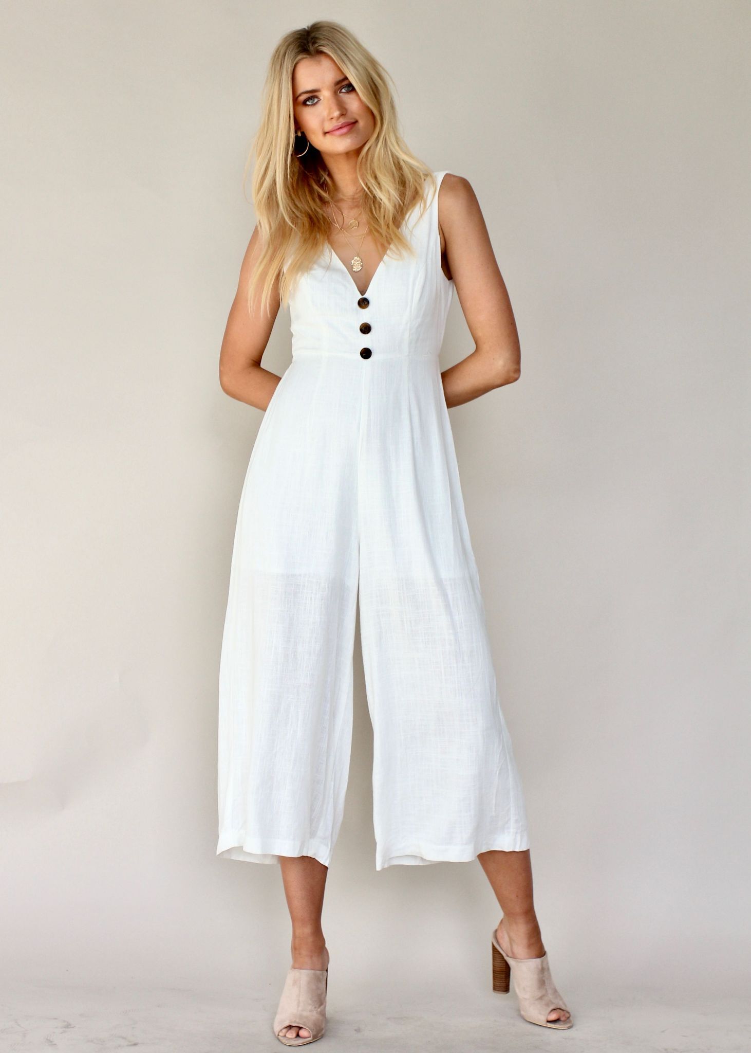 Elerey Pantsuit - Ivory
