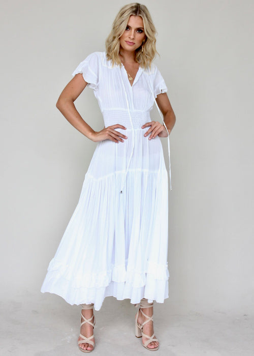 Artemis Maxi Dress - White