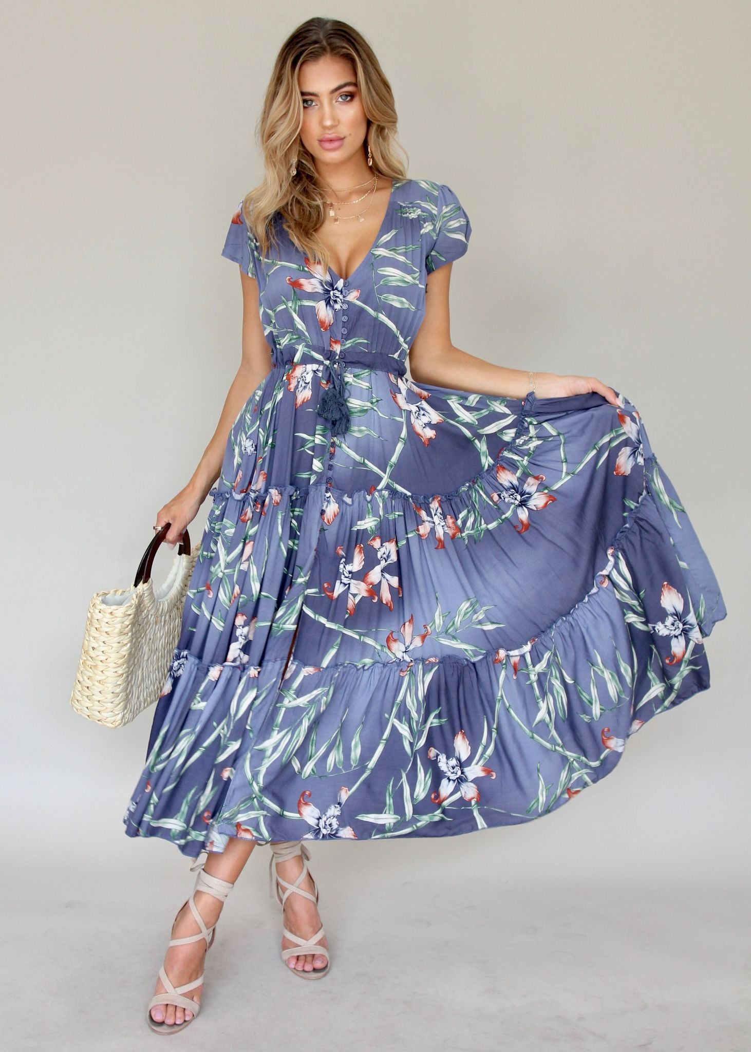 Kendall Maxi Dress - Bamboo