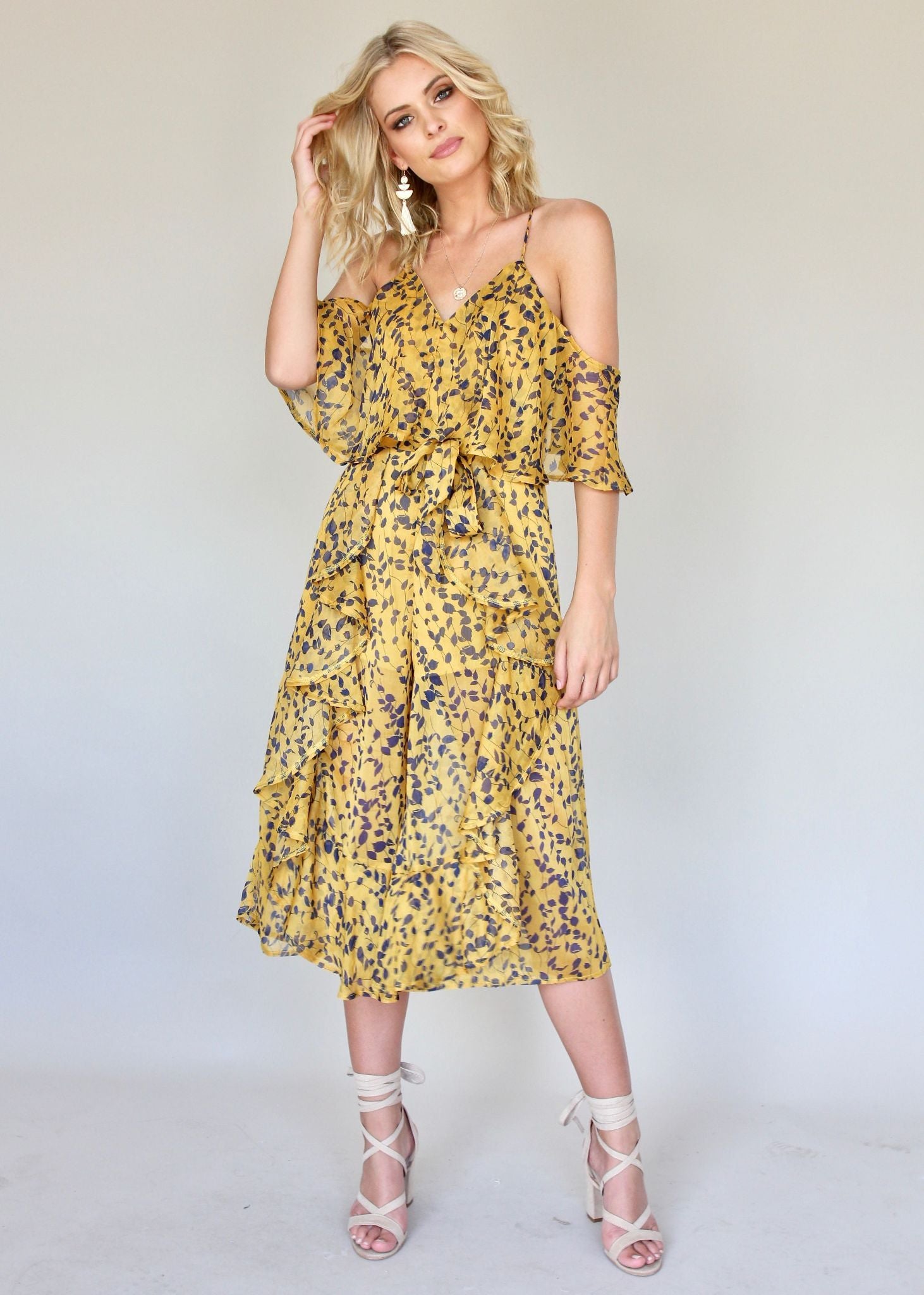 Day One Pantsuit - Mustard