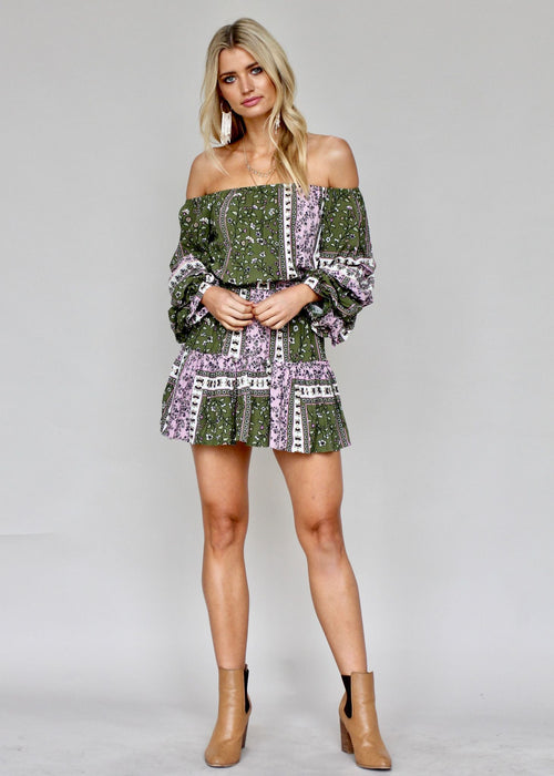 Bel Air Swing Dress - Manzana
