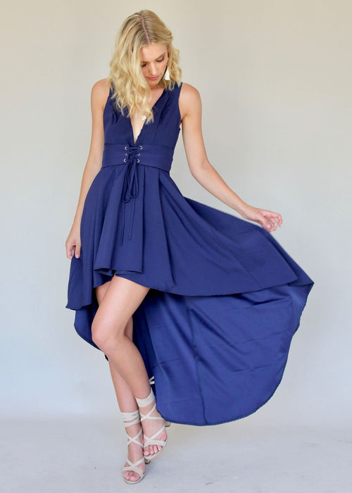 As You Were Dress - Navy