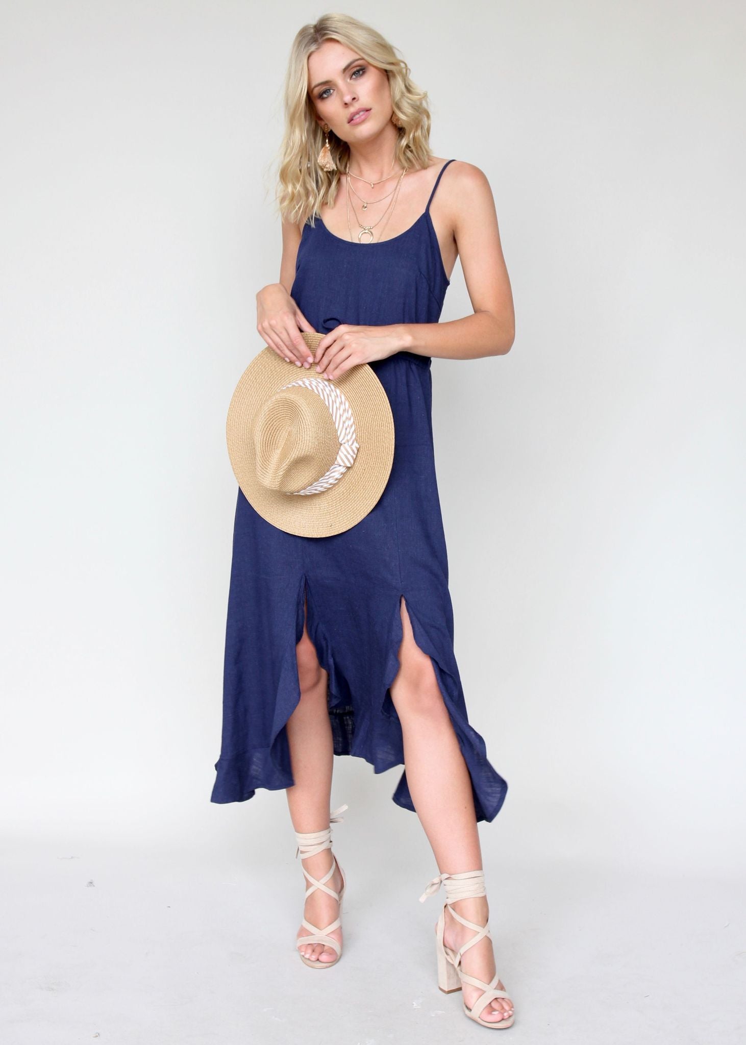 Dreamy Ways Dress - Navy