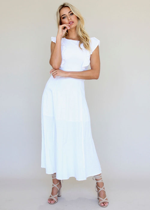 Body Of Work Maxi Dress - White