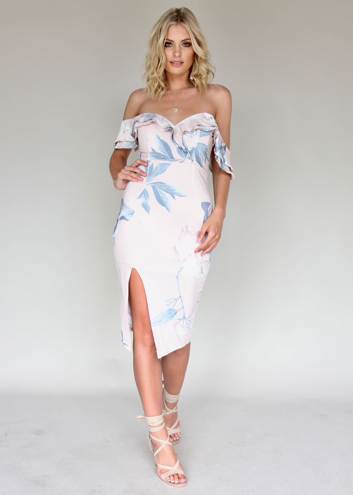 Flower Market Midi Dress - Blossom