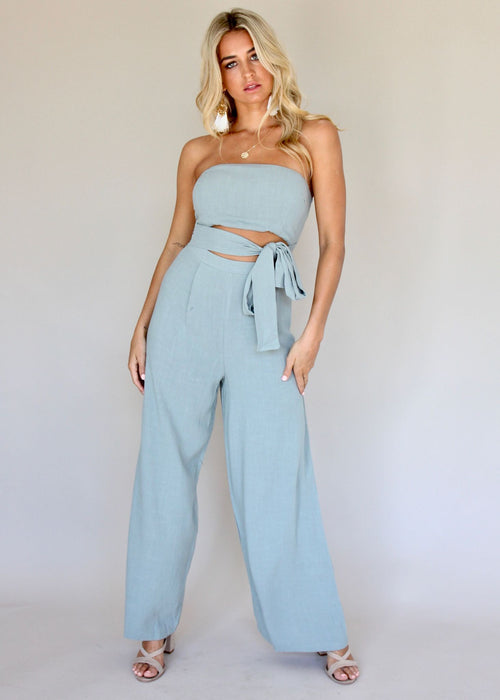 New Rules Pantsuit - Sage