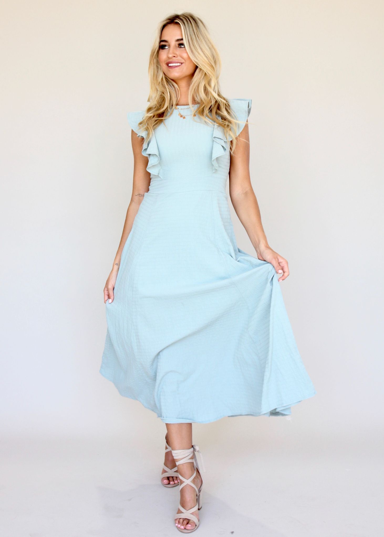 Body Of Work Maxi Dress - Sage