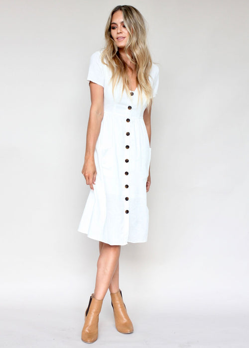 Til The End Dress - White