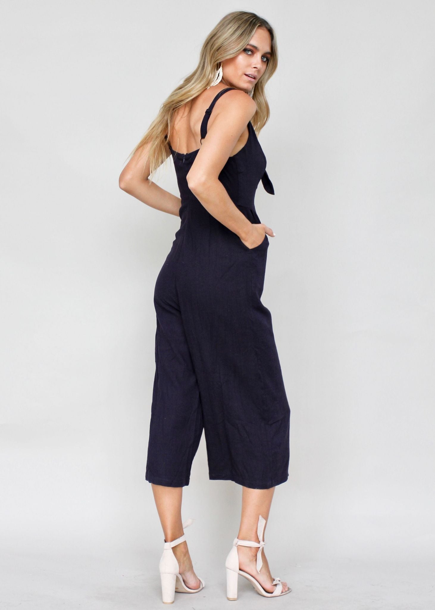 Costa Brava Pantsuit - Navy