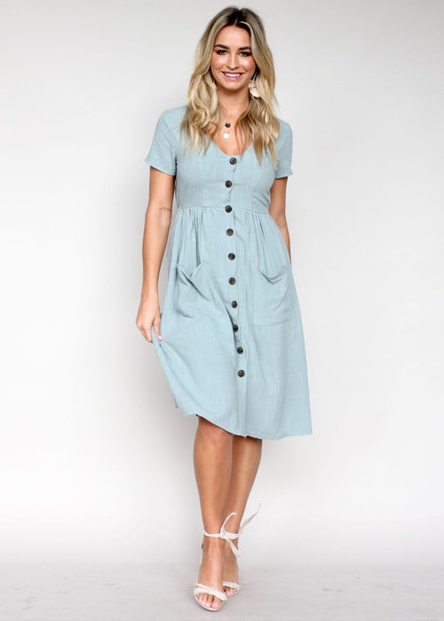 Til The End Dress - Sage