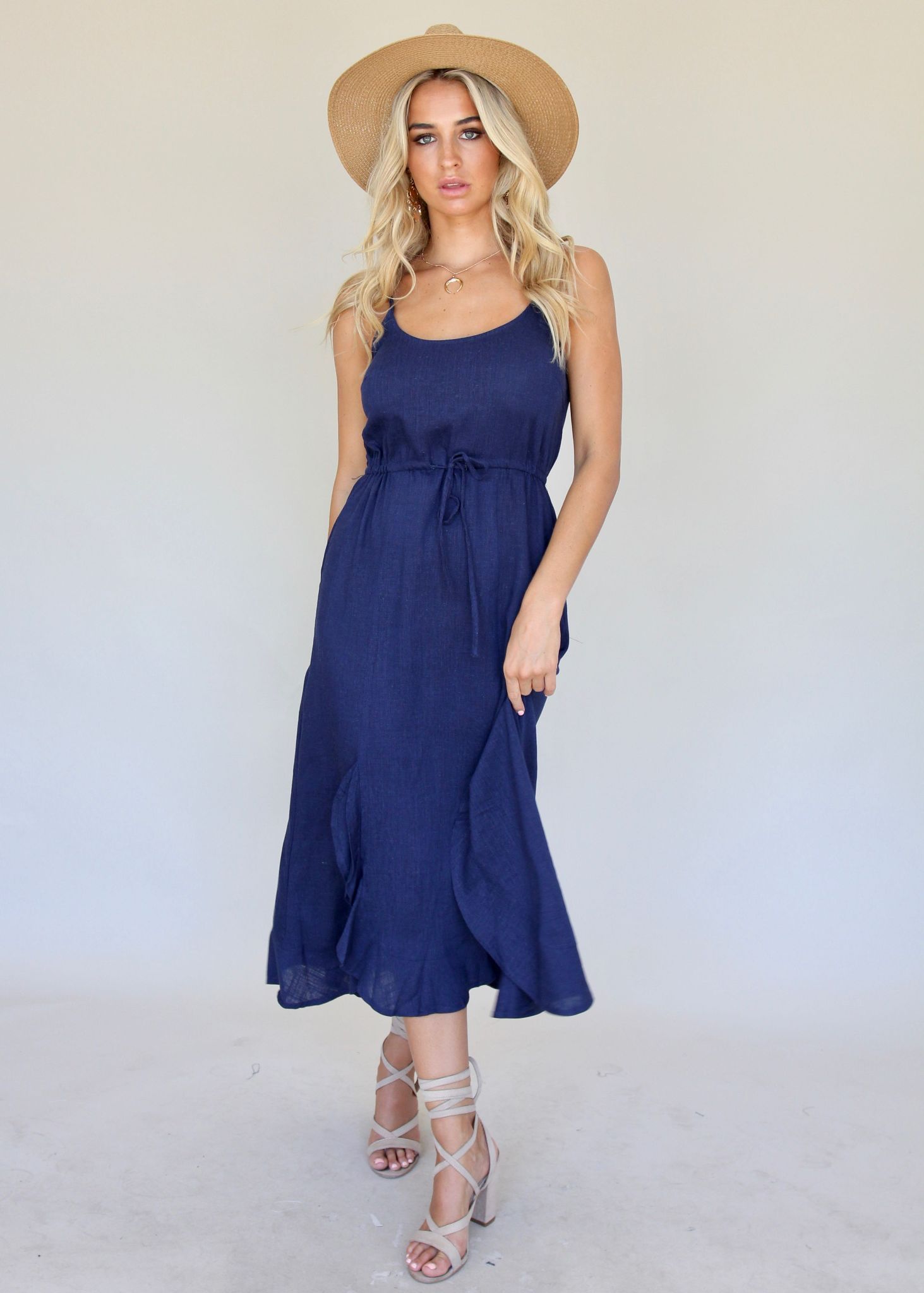 Dreamy Ways Dress - Navy