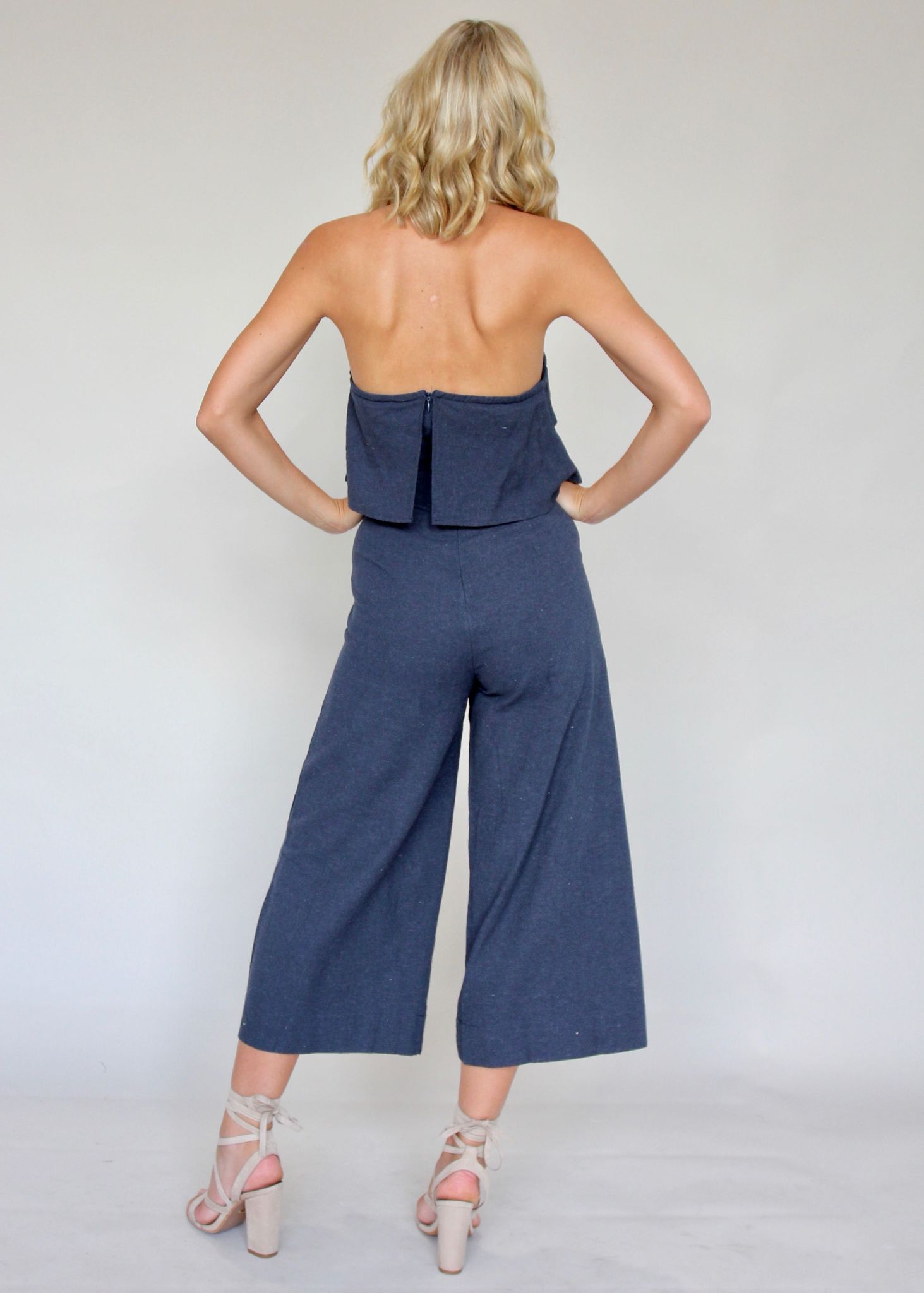 Suncatcher Pantsuit - Navy