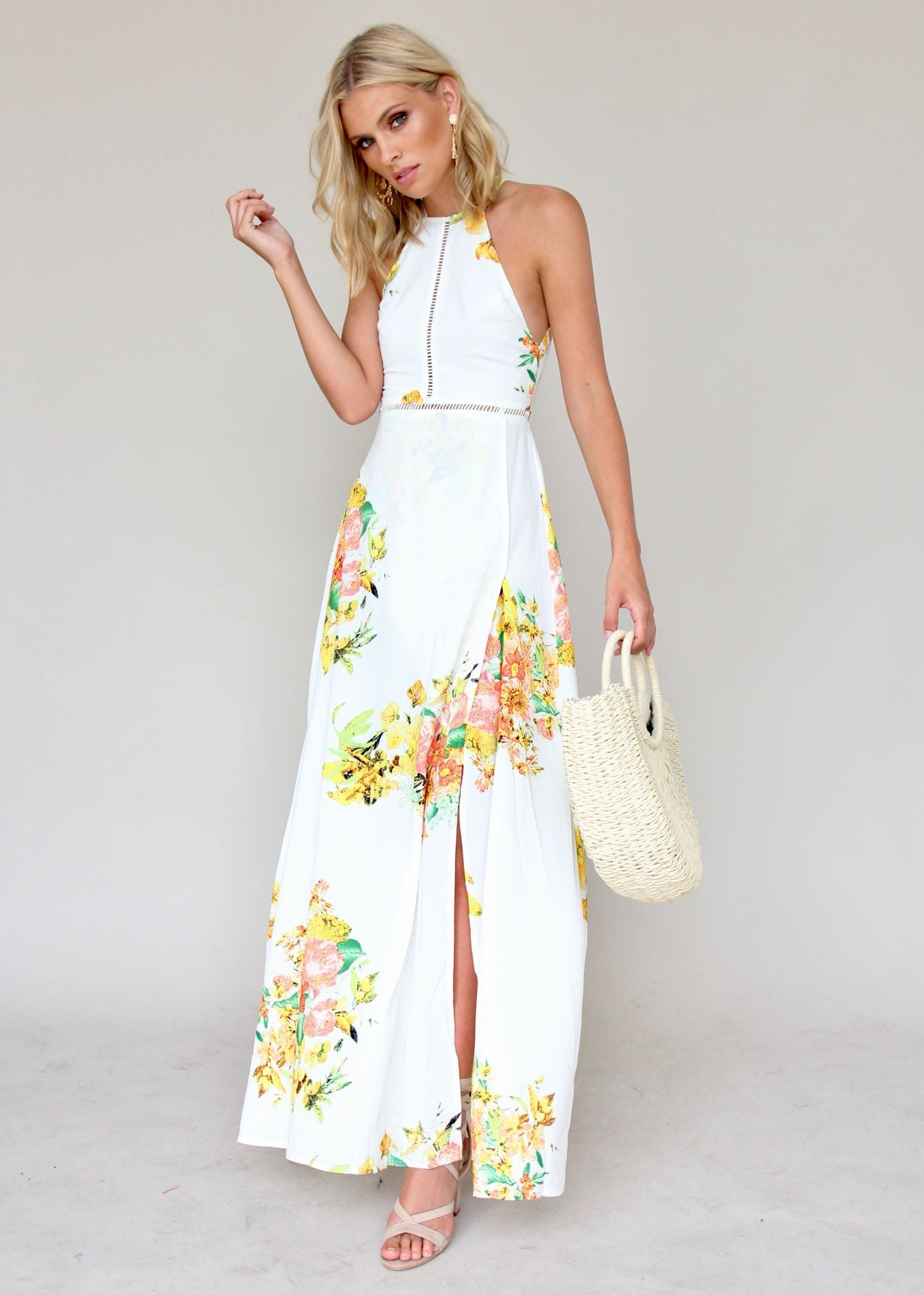 Heart Of Glass Maxi Dress - Sunflower