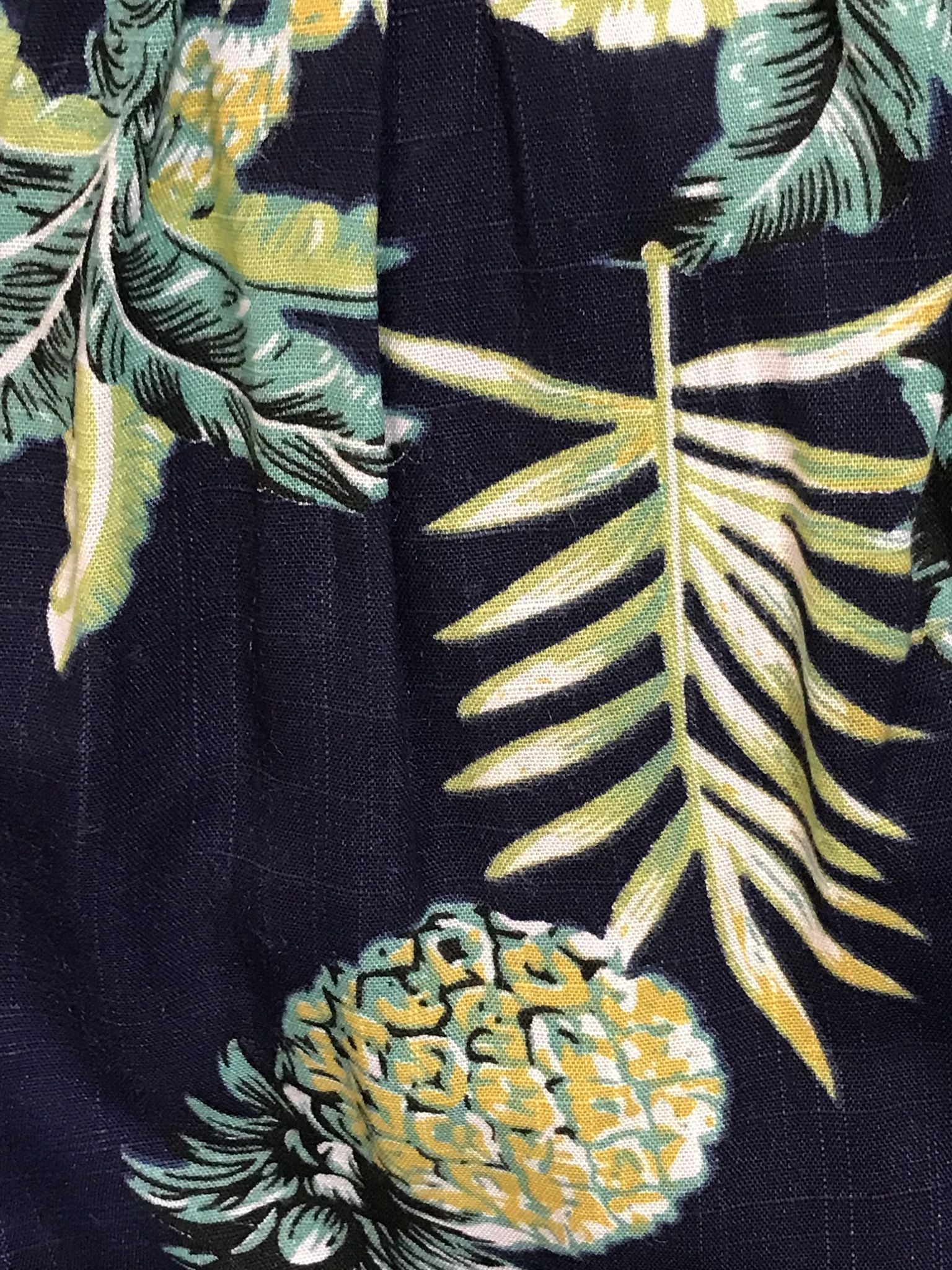 Coastal Distance Dress - Navy Tropicana