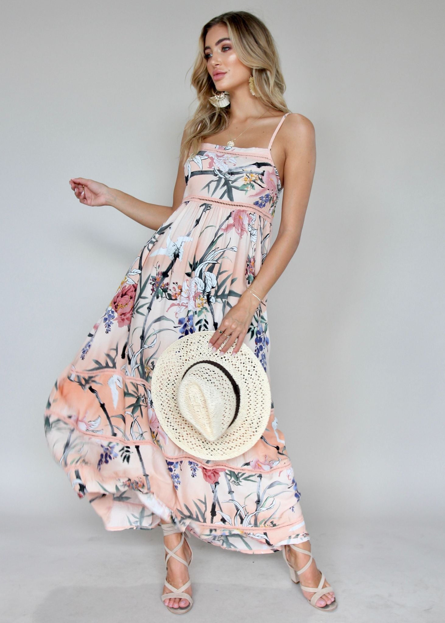 Callie Maxi Dress - Cupid
