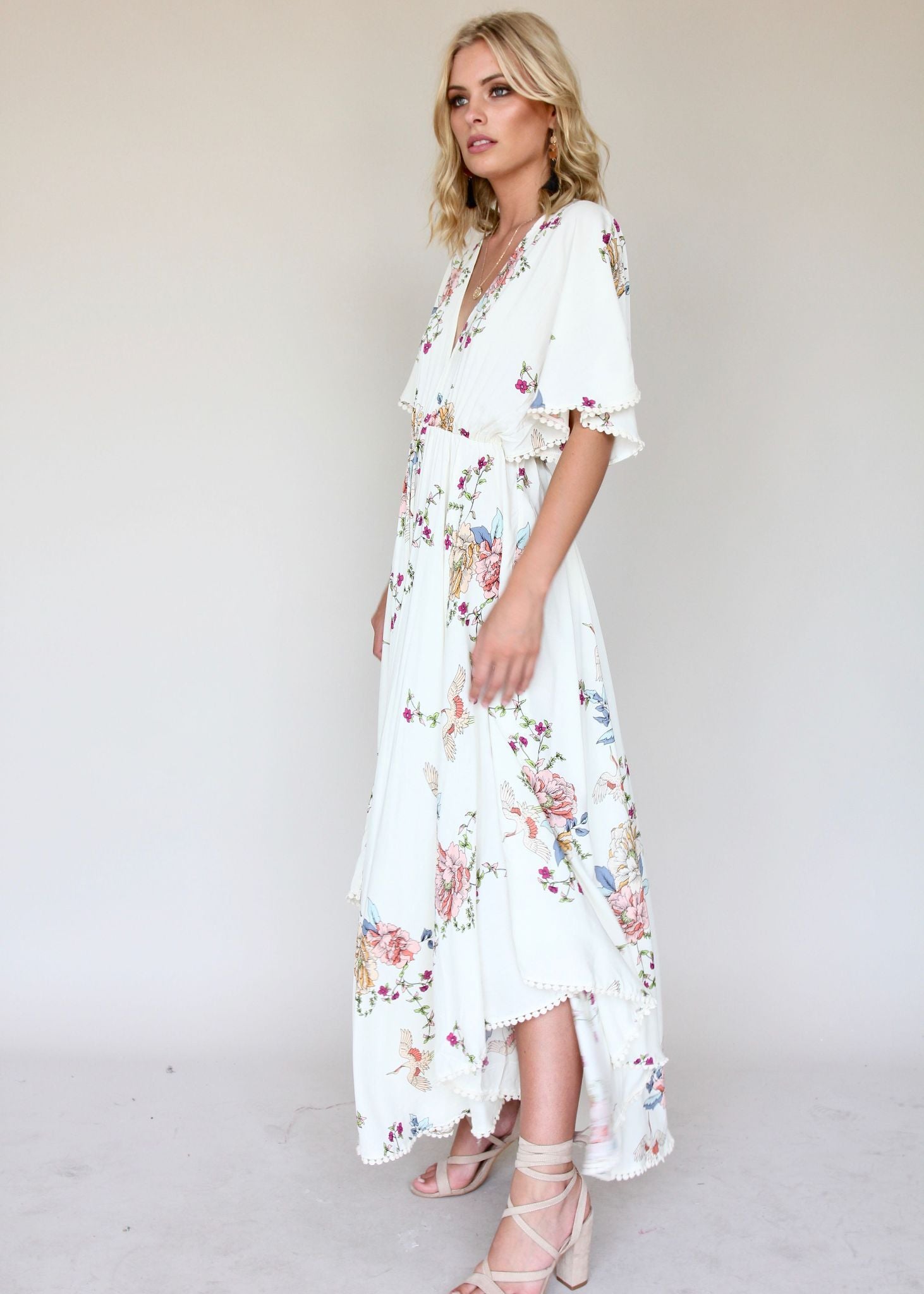 Dana Maxi Dress - Flamingo Dancing