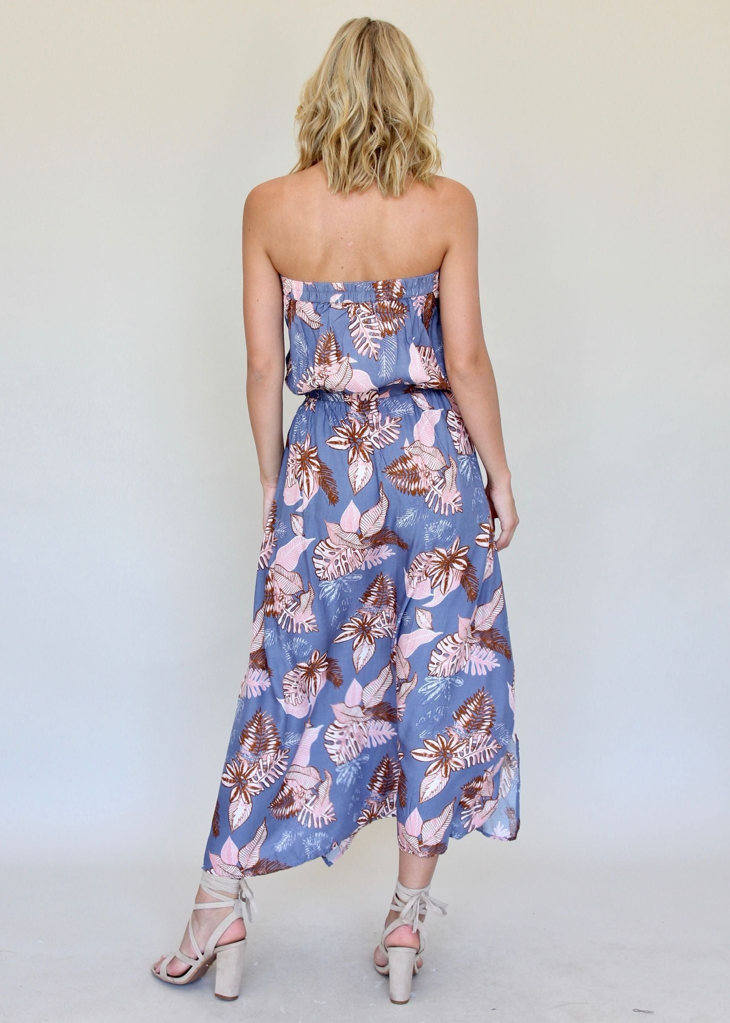 New Freedom Strapless Maxi Dress - Bermuda