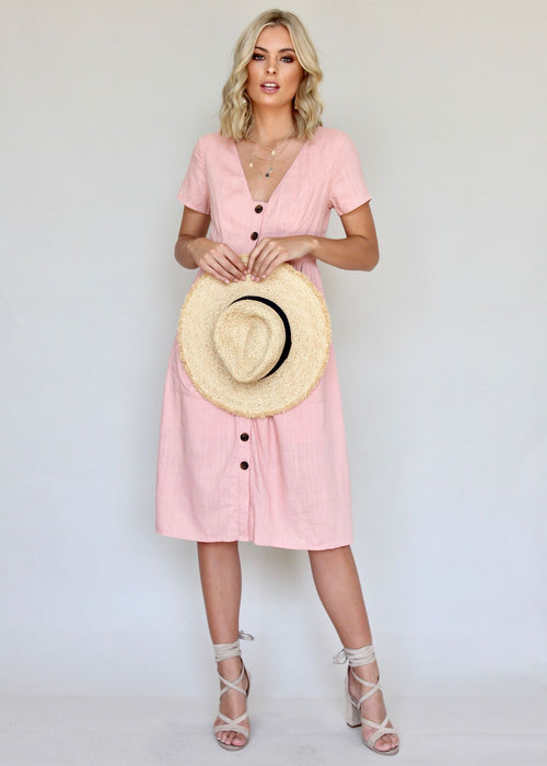 Til The End Dress - Peachy
