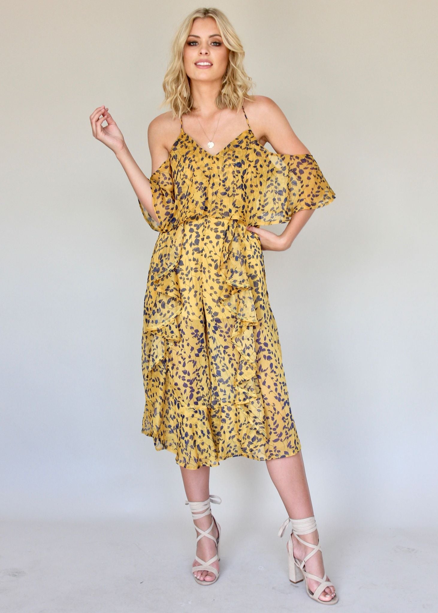 Day One Pantsuit - Mustard