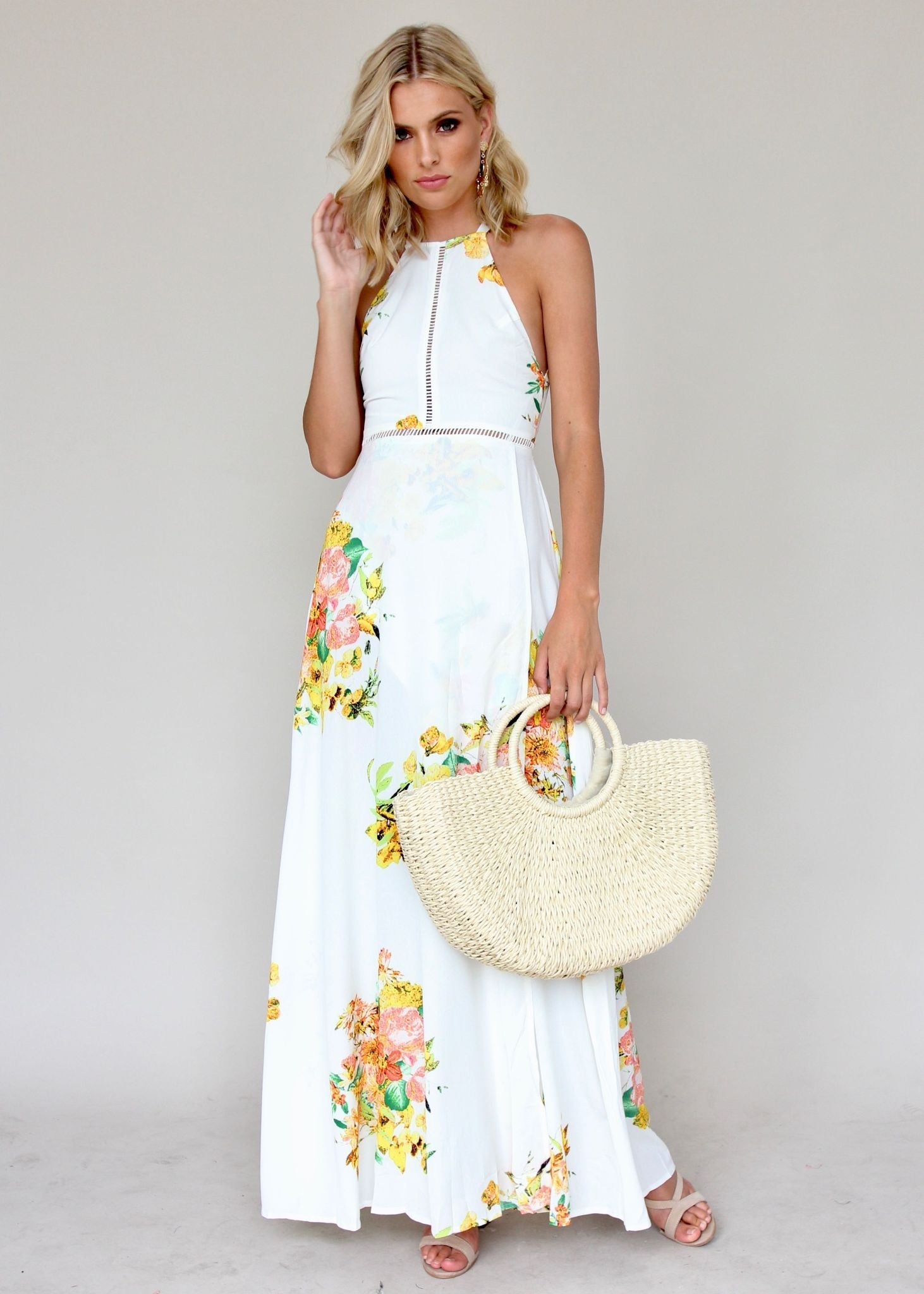 Heart Of Glass Maxi Dress - Sunflower