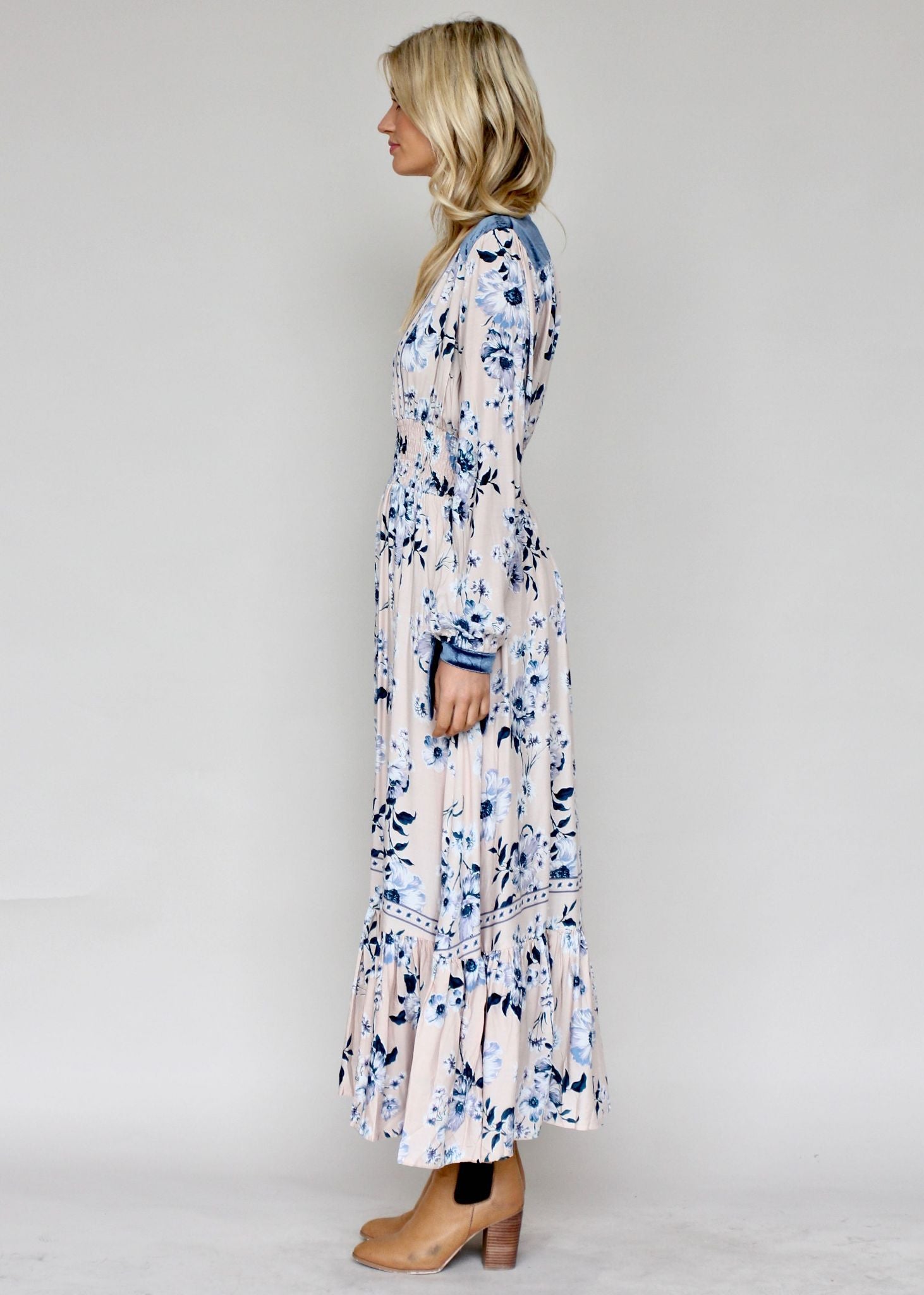 Eleonore Maxi Dress - Dusky
